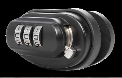 Birchwood Casey Trigger Lock 3 Dial Combination Black